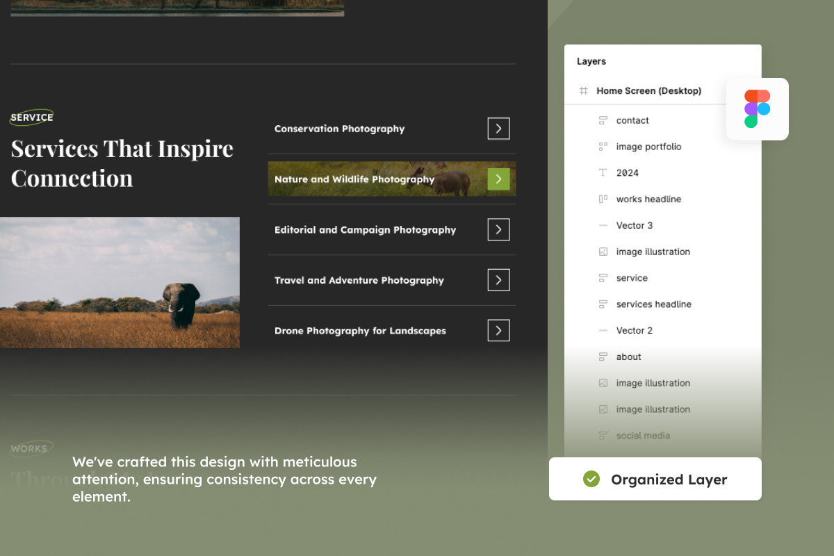 Photography Portfolio Landing Page, a Landing Page Template by twinstd (Photo 2 of 5)