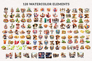 Cinco de Mayo Clipart, a Seasonal Illustration by PaintPixelCo (Thumbnail 2 of 12)