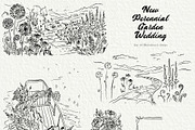 New Perennial Garden Wedding, a Decorative Illustration by divanovskaya_nv (Thumbnail 11 of 27)
