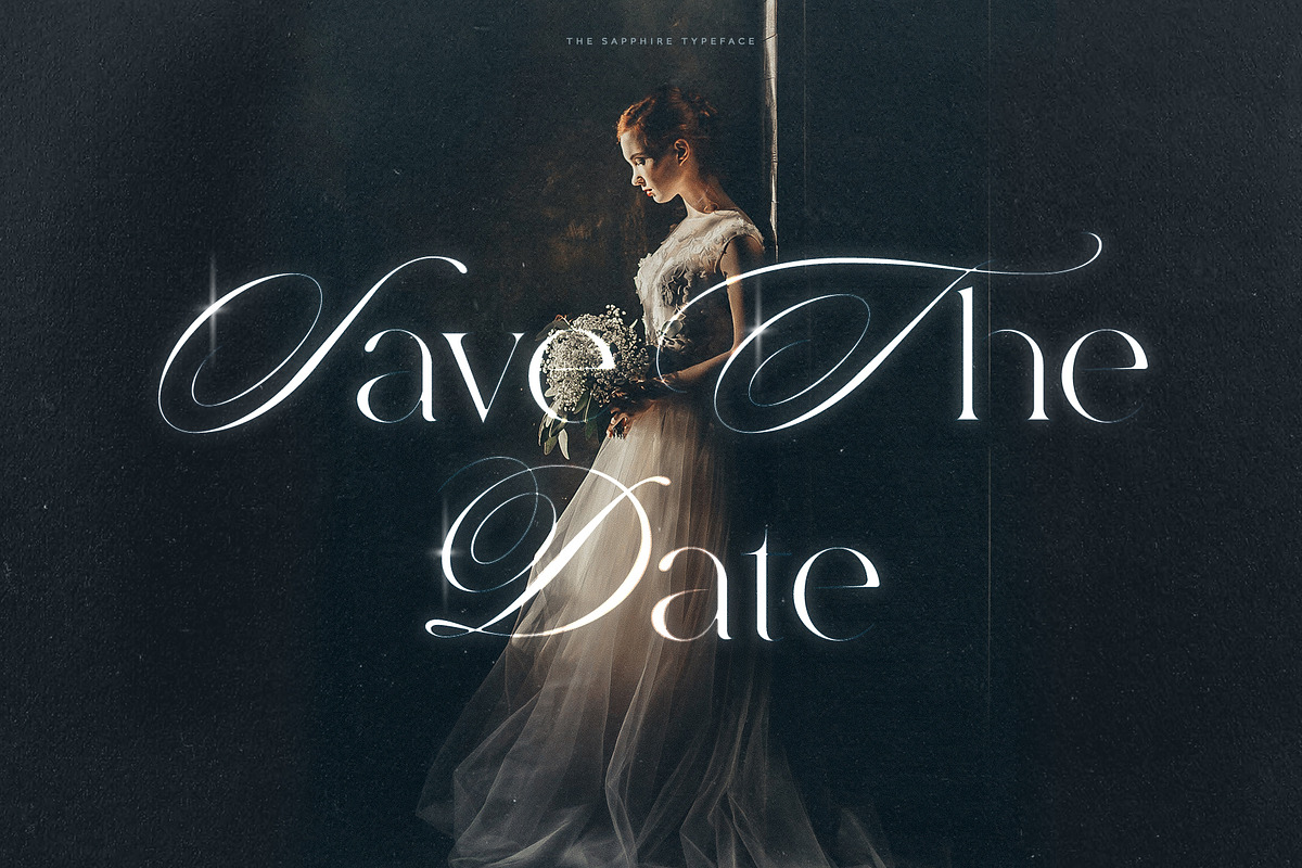 The Sapphire - A Calligraphic Serif, a Serif Font by Ivan Rosenberg (Photo 2 of 19)
