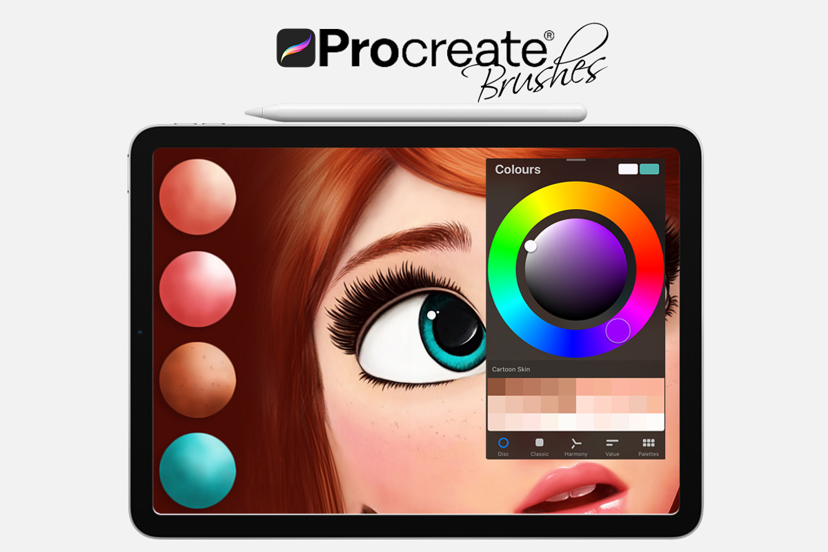 Cartoon Portrait for Procreate, a Brush Add-On by FaeryDesign (Photo 3 of 5)