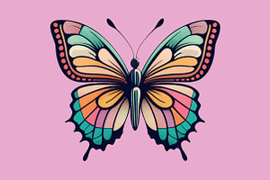 Cute Butterfly Clipart