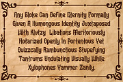 Bedesau, a Script Font by Arterfak Project (Thumbnail 6 of 7)