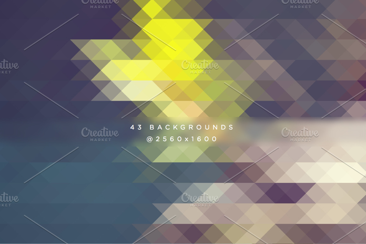 Polygon - HD Polygonal Backgrounds, an iPhone Mockup by beto (Photo 1 of 3)
