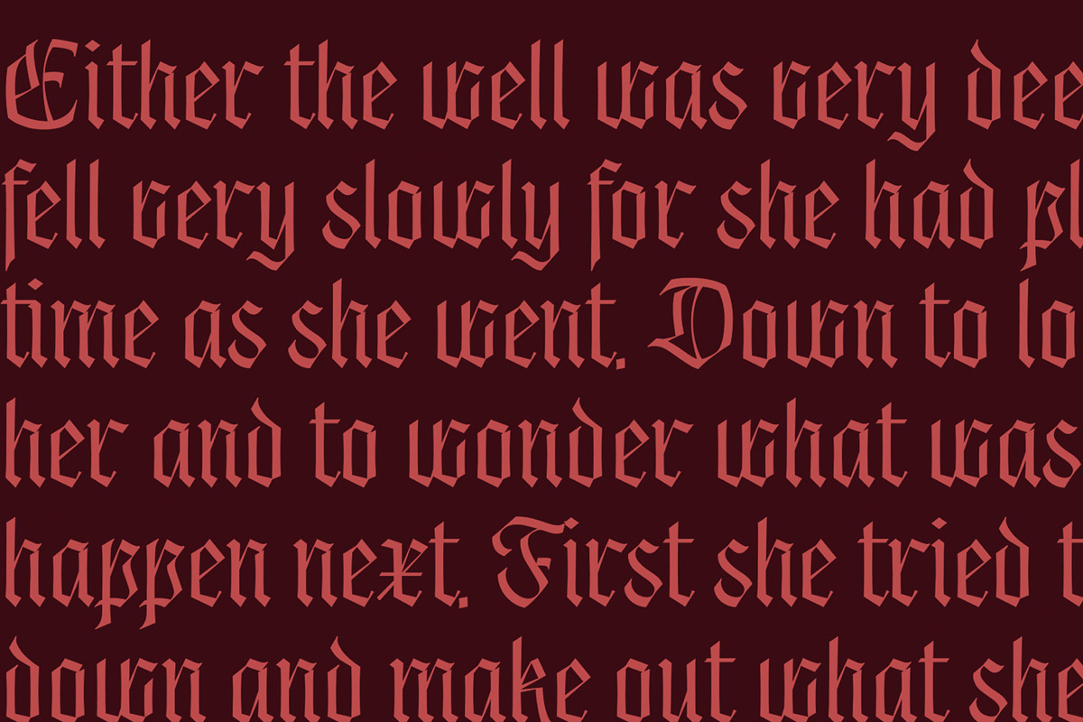 Origen Family Font, a Blackletter Font by Alex_Camacho_Studio (Photo 2 of 7)