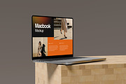 Macbook Mockup, a Mac Mockup by graphic_keY (Thumbnail 4 of 5)