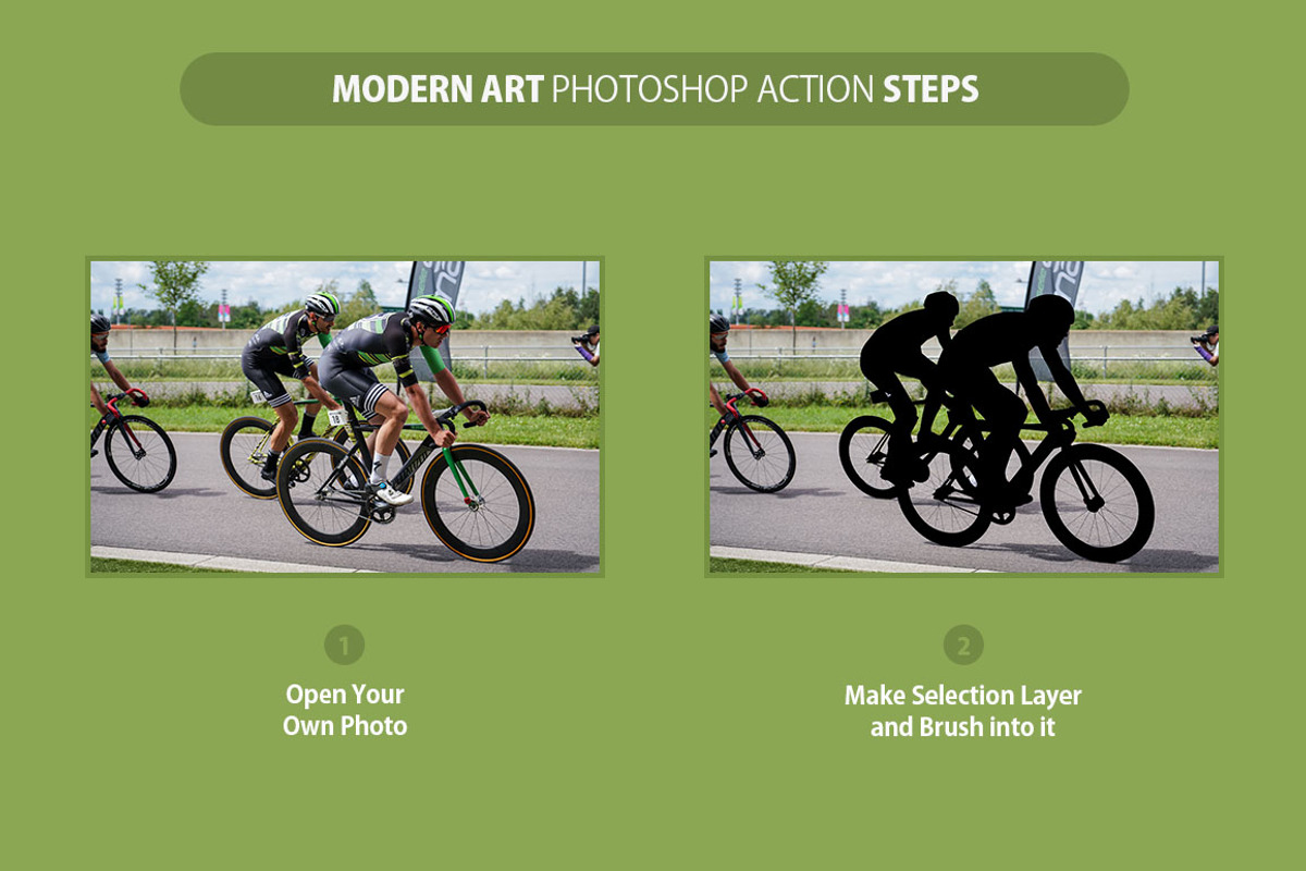 Modern Art Photoshop Action, an Action Add-On by AndriyFM (Photo 2 of 20)