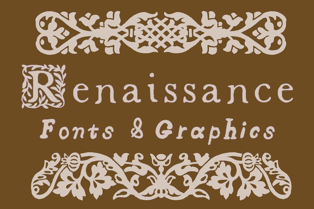 Renaissance Font & Graphics Set, a Handwritten Font by Liz Kohler Brown (Photo 28 of 28)