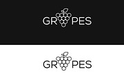 Grape Logo Template, a Branding & Logo Template by Graphic Origin (Thumbnail 2 of 2)