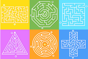 Mazes direction choices. Maze, an Illustration by Stock-Smart-Start