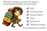 Quirky Tourist Boy Clipart, an Illustration by Pixels.Craft (Thumbnail 3 of 5)