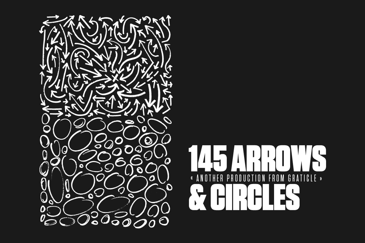 145 Arrows & Circles (Vector), a Work Illustration by Graticle (Photo 2 of 2)