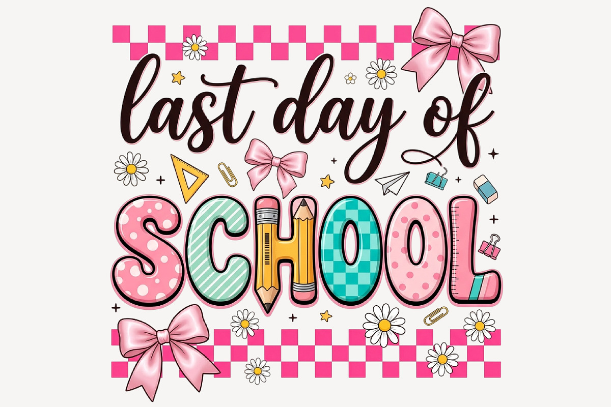 Last Day of School Png, Cute School, a Seasonal Illustration by Sublimation Artist (Photo 1 of 9)