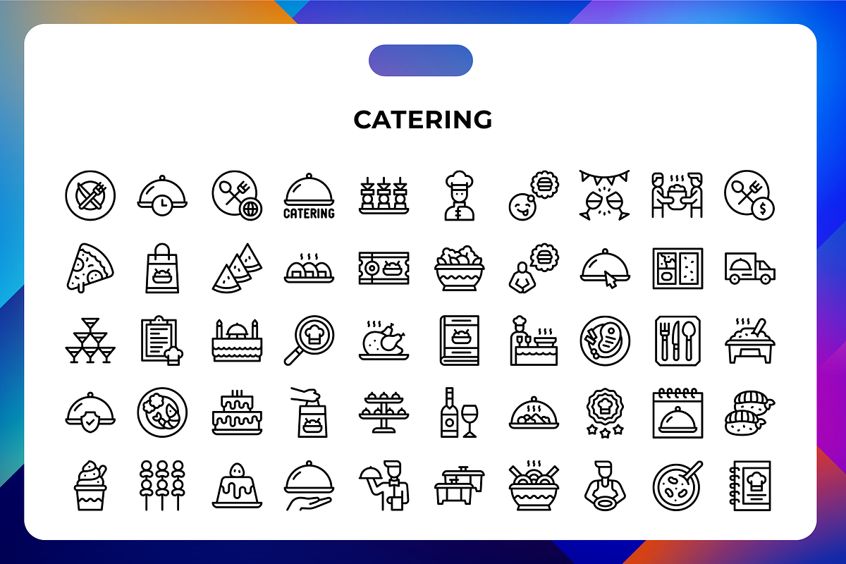Catering Icons, an Icon by Wencory