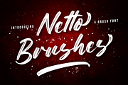 Netto Brushes, a Script Font by Fatmawati (Thumbnail 1 of 12)