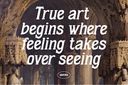 Heartfield - Vintage Condensed, a Serif Font by Qweera Studio (Thumbnail 5 of 12)