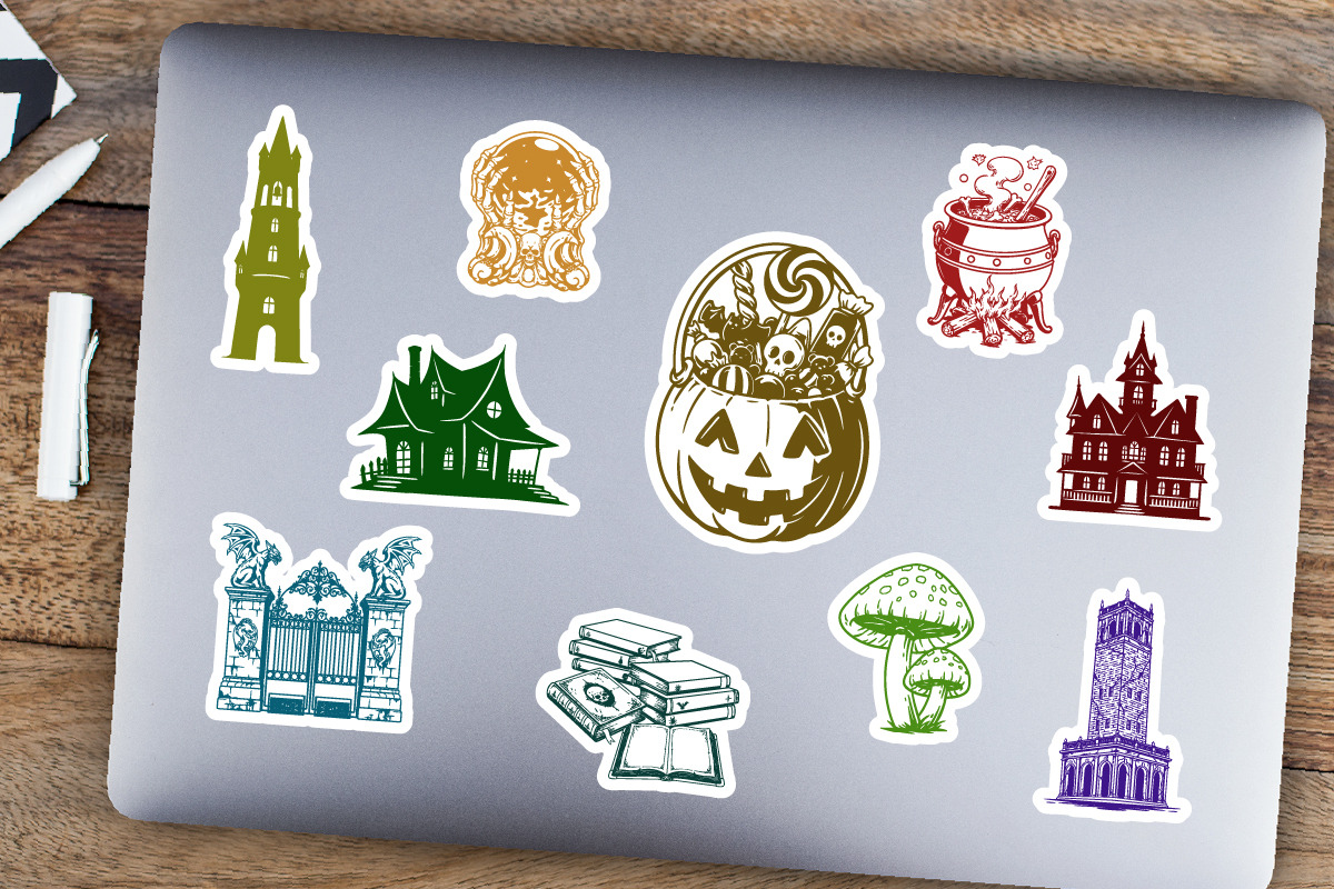 Halloween 209 Stamps Collection, a Brush Add-On by vectstudio (Photo 32 of 39)