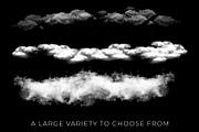 40 Cloud Brushes for Photoshop, a Brush Add-On by Dene Studios (Thumbnail 9 of 13)