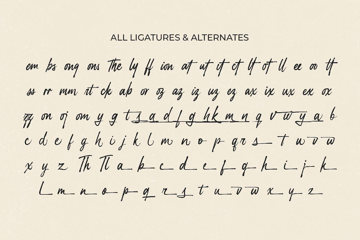 Articullare, a Handwritten Font by Rahagita Studio (Photo 14 of 14)