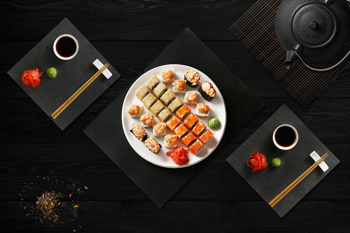 Sushi Mockup Template Creator, a Cups & Container Mockup by PSD Market (Photo 3 of 17)
