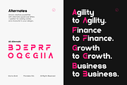 Morna Bold - Corporate Business Font, a Sans Serif Font by Pandeka Studio (Thumbnail 8 of 9)