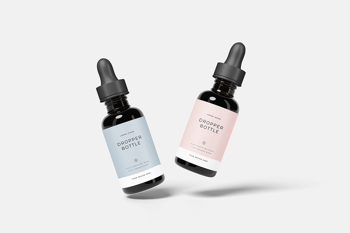 Dropper Bottle Mockup, a Packaging Mockup by bimockup (Photo 6 of 6)