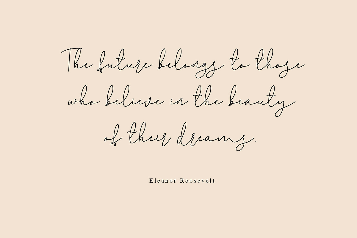 Rotella Monoline Handwritten Font, a Handwritten Font by Yuby Creative (Photo 2 of 9)