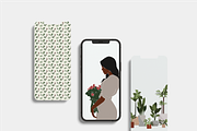 Flower collection, home plants, a Decorative Illustration by Yana_mide (Thumbnail 6 of 10)