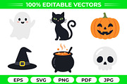 Halloween Character Vector Pack, an Object Graphic by Artonix (Thumbnail 1 of 3)