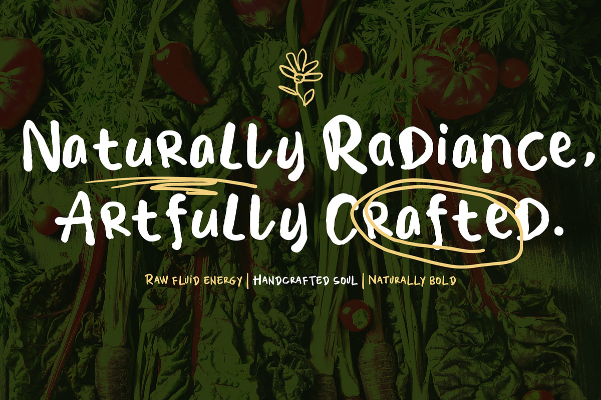 Brumello - Hand-drawn Display Font, a Handwritten Font by Inviline.co (Photo 3 of 12)