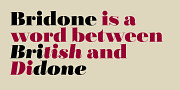 Bridone, a Serif Font by Tipo Pépel (Thumbnail 6 of 7)