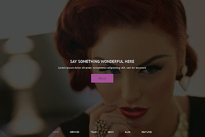Hair Salon Premium WordPress Theme