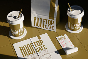 Cafe Branding Mockup
