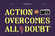 Break Noise Bold Sans Display, a Sans Serif Font by timelesstype.co (Thumbnail 17 of 20)