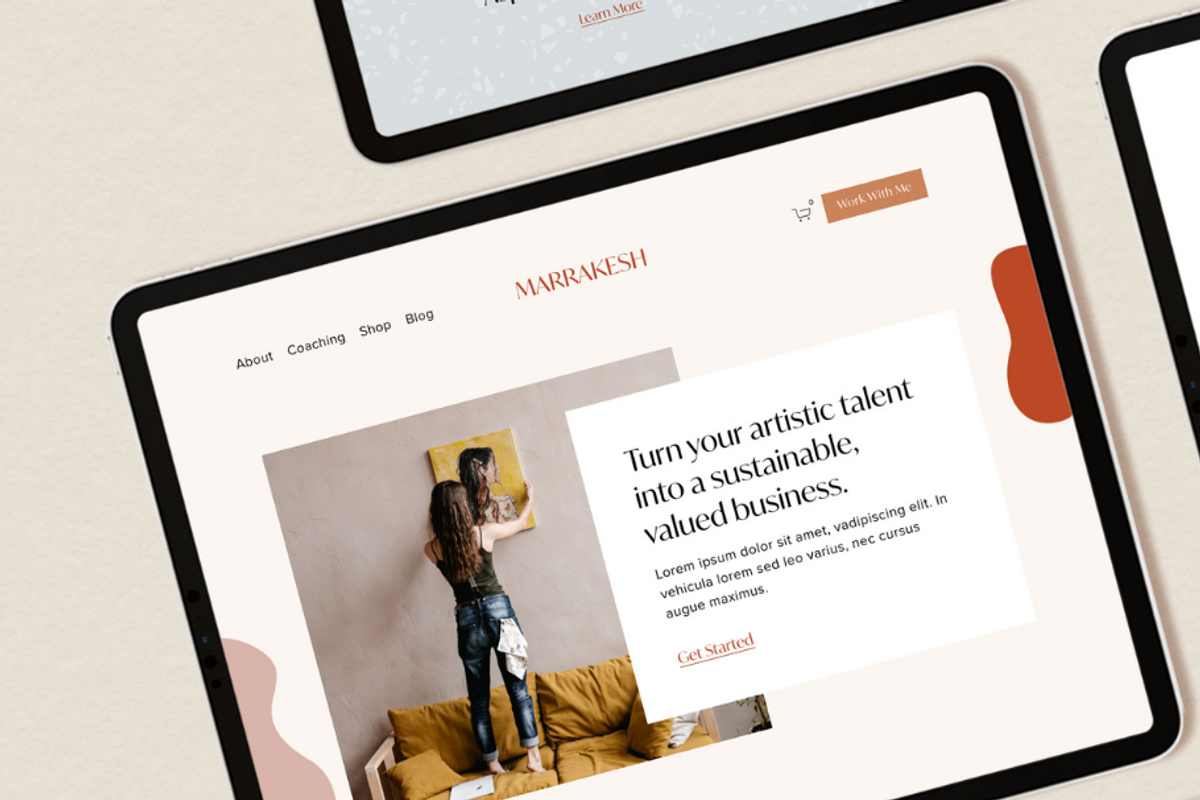 Squarespace 7.1 Template - Marrakesh, a Websites & App Template by Station Seven (Photo 3 of 4)