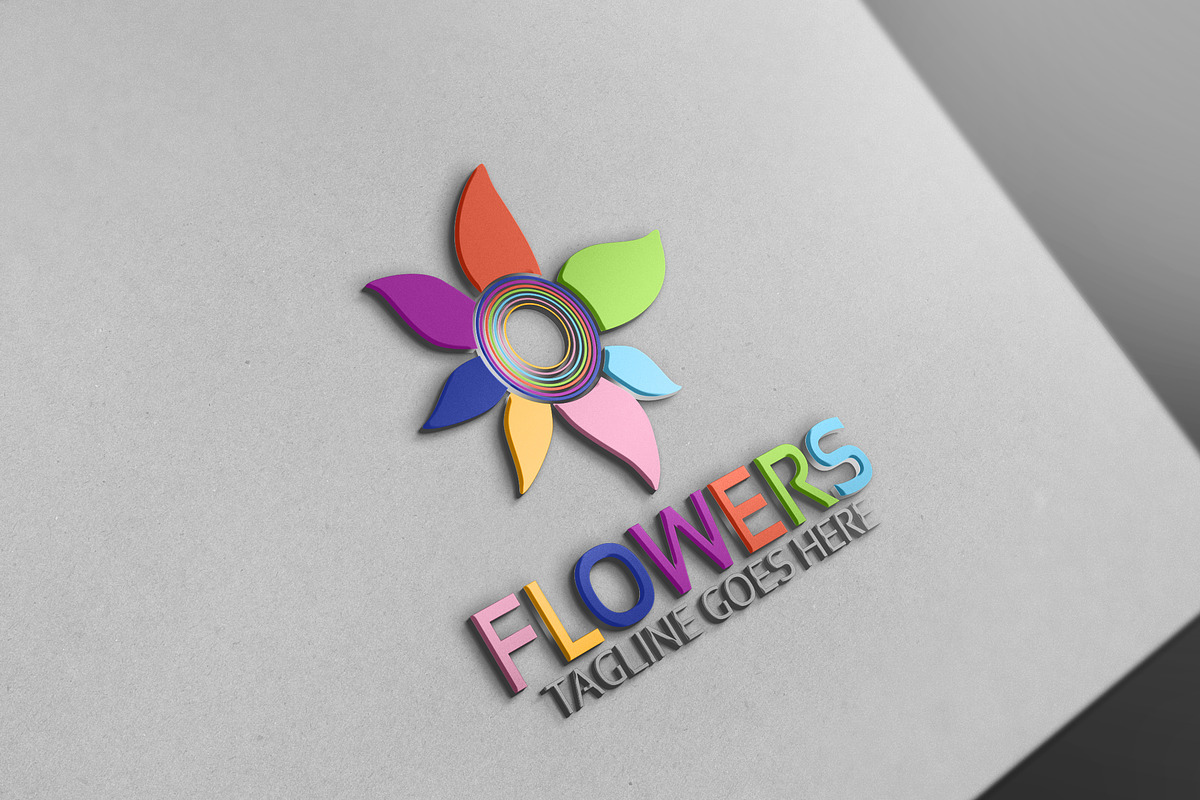 Flower Logo, a Branding & Logo Template by Josuf Media