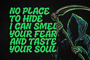 Melted Brain – Layered Dripping Font, a Handwritten Font by figuree studio (Thumbnail 2 of 10)