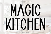 Magic Kitchen, a Script Font by InermediaSTUDIO (Thumbnail 1 of 7)