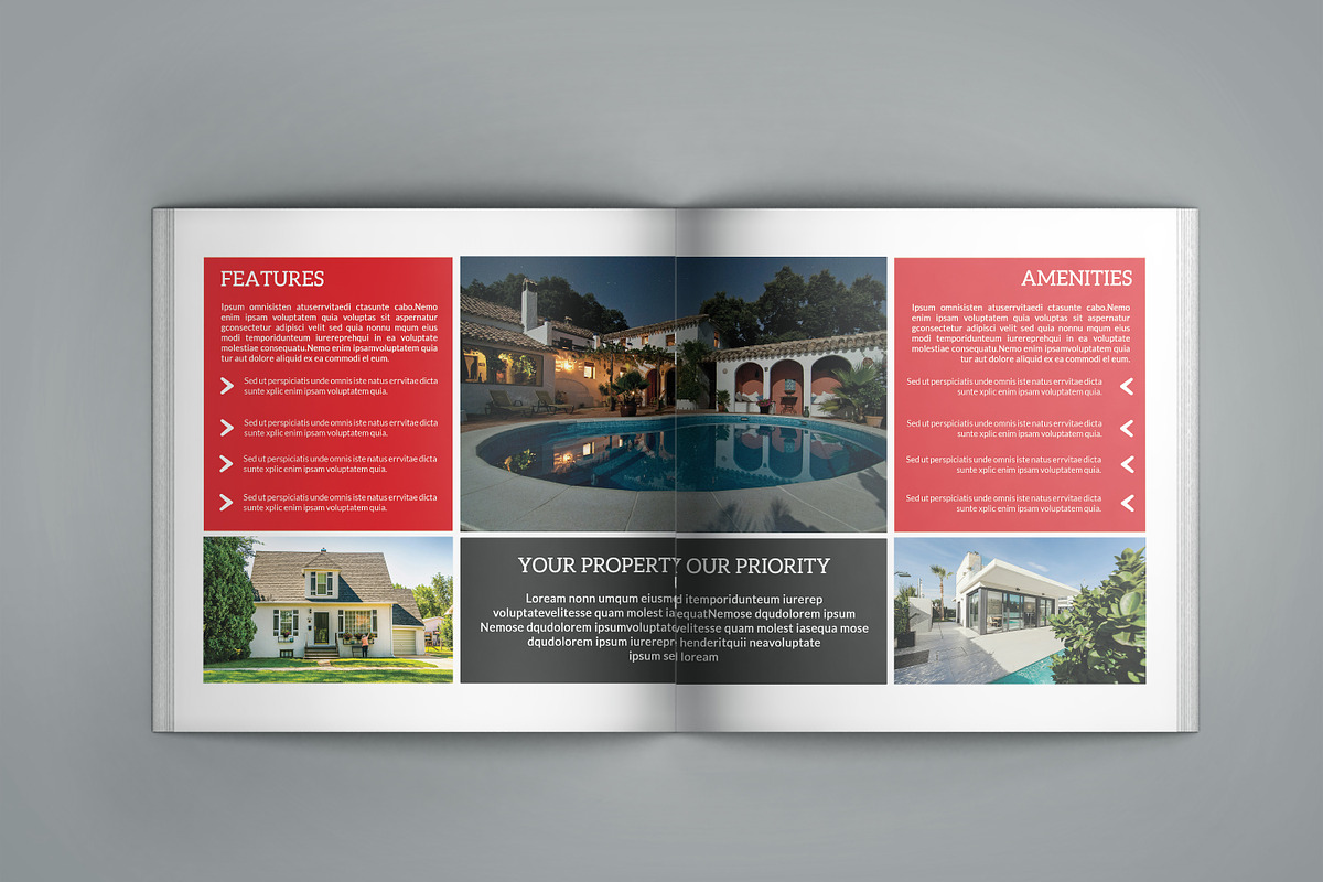 Real Estate Brochure Template, a Brochure Template by retrographix (Photo 7 of 9)