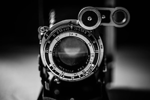Vintage camera package