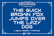 KHAIRA Typeface, a Font by DLVASTF Typesupply Co. (Thumbnail 6 of 8)
