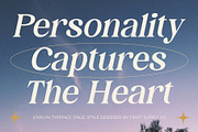 Jovelyn – Retro Font, a Serif Font by Craft Supply Co. (Thumbnail 2 of 7)
