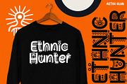 Aztec Club - Display Decorative, a Font by HIRO.std (Thumbnail 2 of 9)