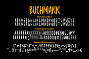 Buchmann - Brush Font, a Script Font by HIRO.std (Thumbnail 9 of 9)