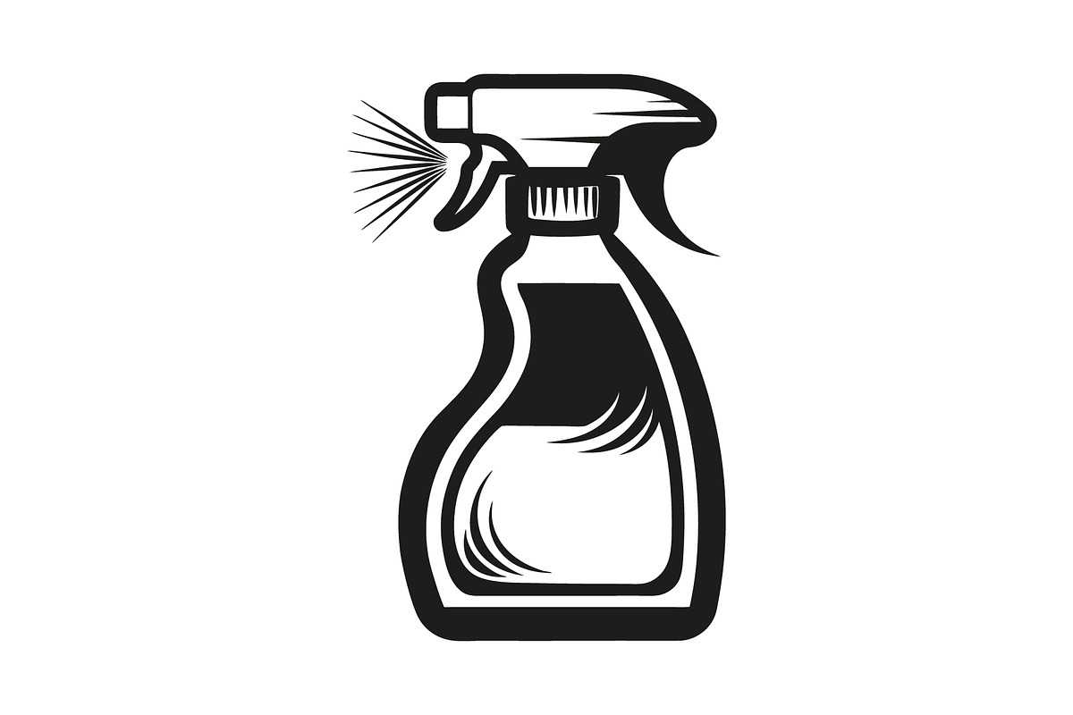 Spray bottle illustration, an Object Graphic by Billah Hub (Photo 1 of 3)