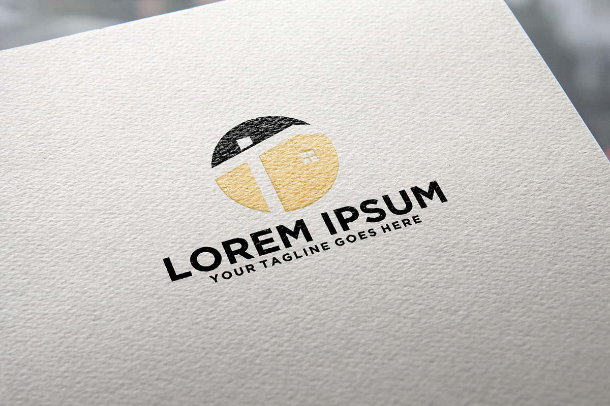 Property Mortgage letter T logo, a Branding & Logo Template by REDVY CREATIVE