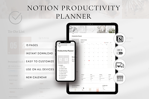 Productivity Tracker Notion Template