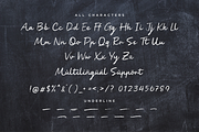 Pennychalk A Script Chalk Font, a Script Font by Allouse Studio (Thumbnail 9 of 10)