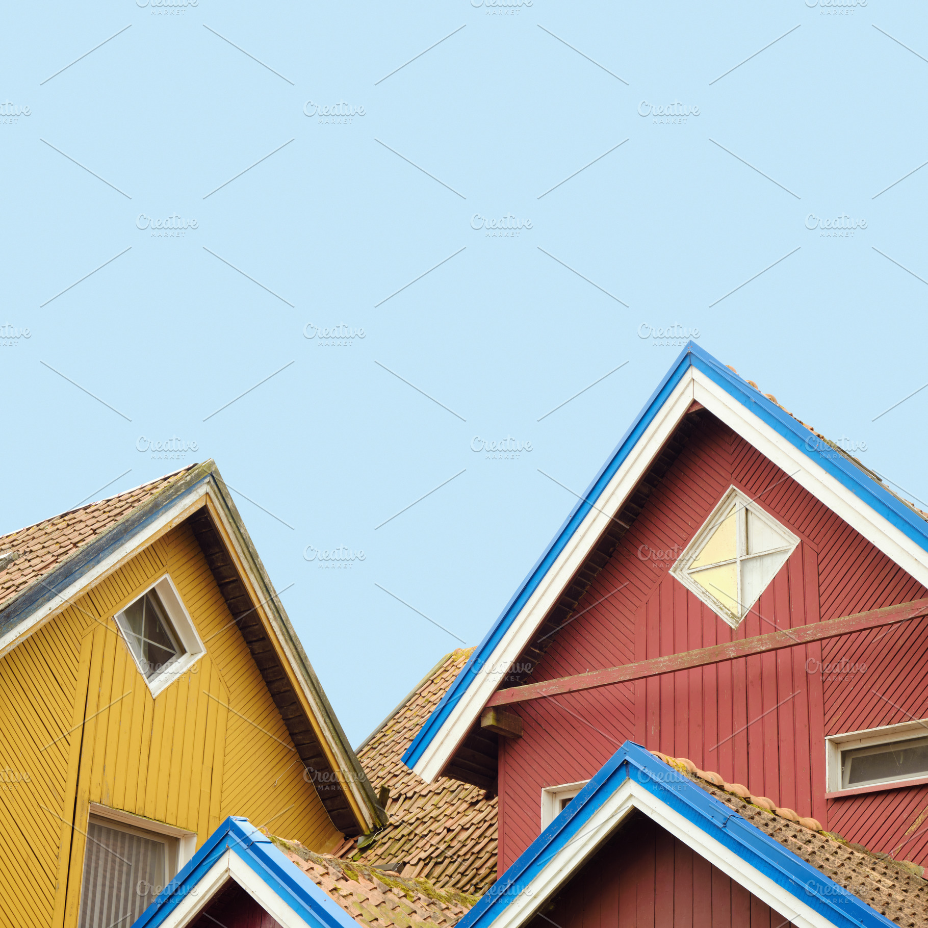 Old wooden architecture houses, an Architecture Photo by BOOCYS