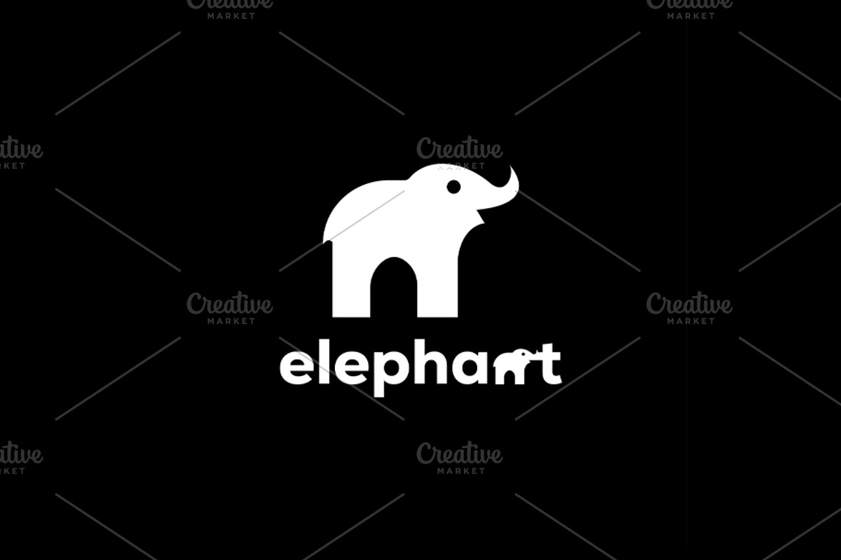 Elephant Vector Logo, a Branding & Logo Template by Northfrom (Photo 1 of 2)